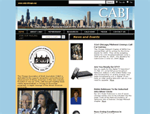 Tablet Screenshot of cabj-chicago.org